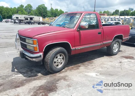 1990 Chevrolet Gmt-400 K1500 from USA, damaged, VIN 1GCDK14K0LZ160960